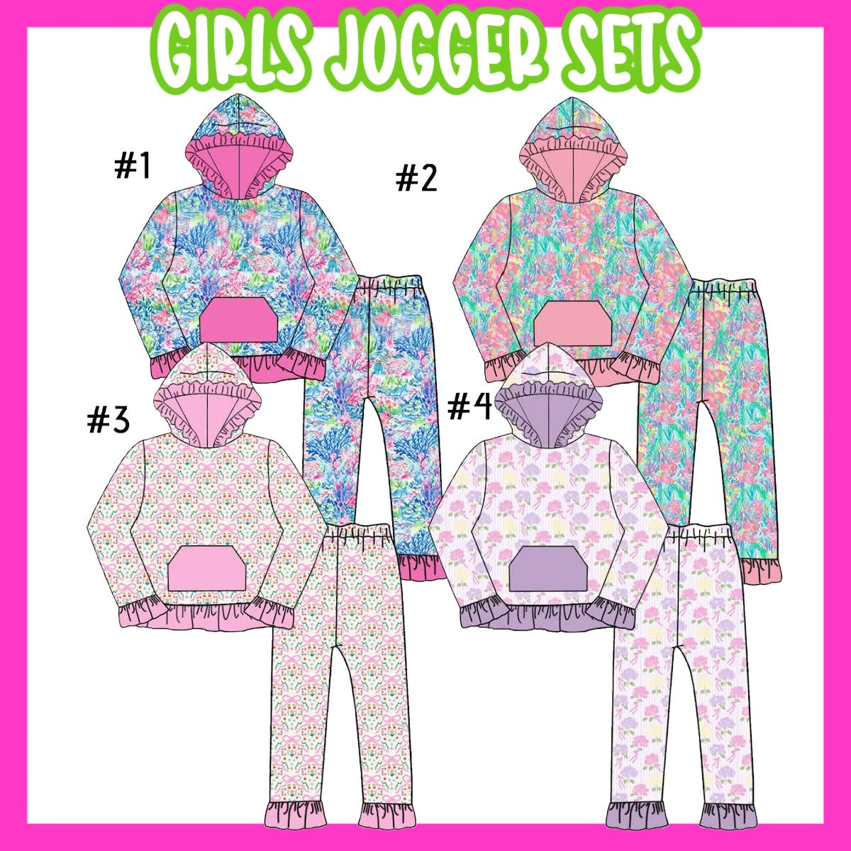 GIRLS JOGGER SETS-ETA NOV