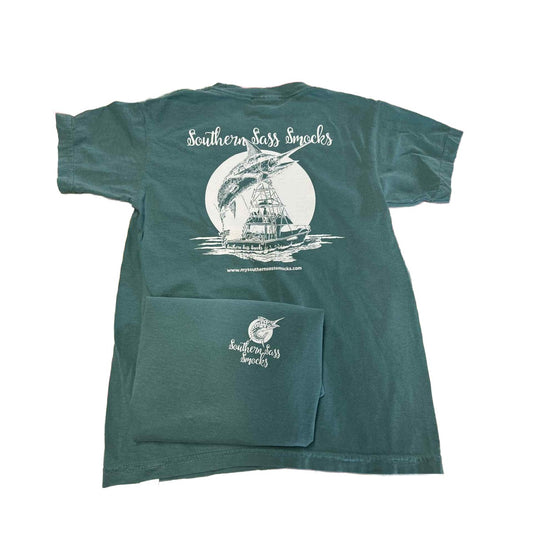SSS GREEN OFFSHORE BOAT SHIRT