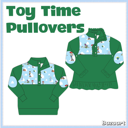 Toy Time Pullovers -ETA JAN TO SSS.