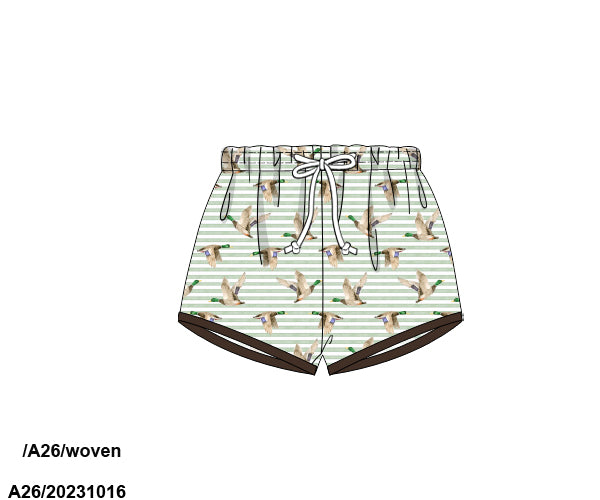 DUCK SWIM TRUNKS (MAY ETA)