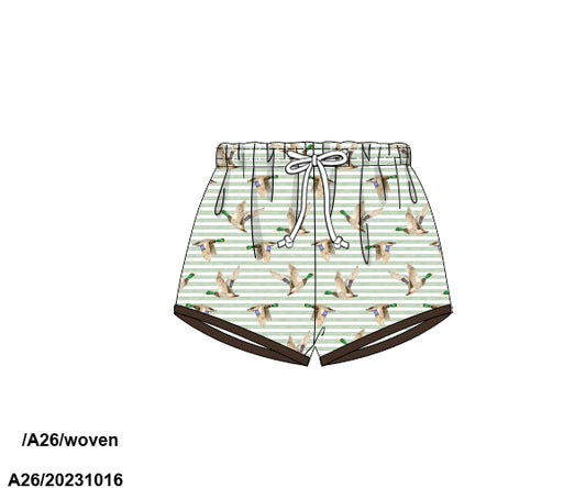 DUCK SWIM TRUNKS (MAY ETA)
