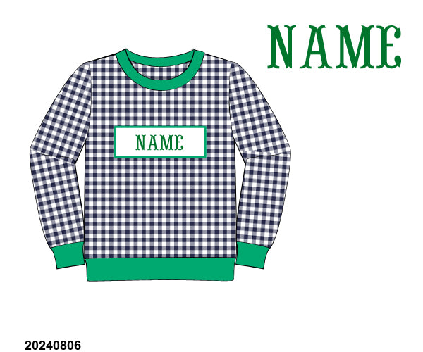 WS BOYS NAME SMOCKED PULLOVERS