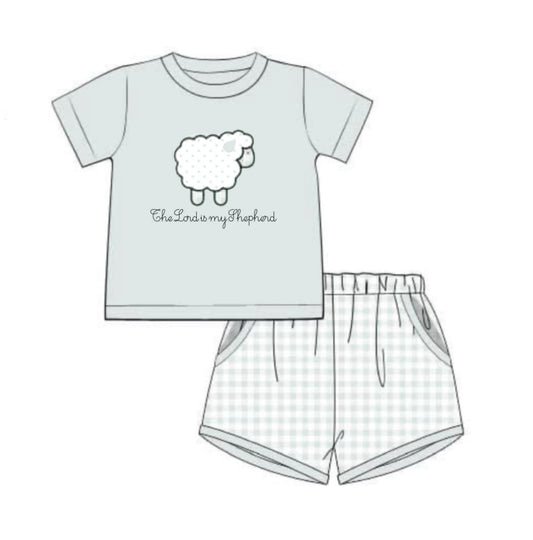 PO 103.5 The Lord is my Shepherd Boy Short Set