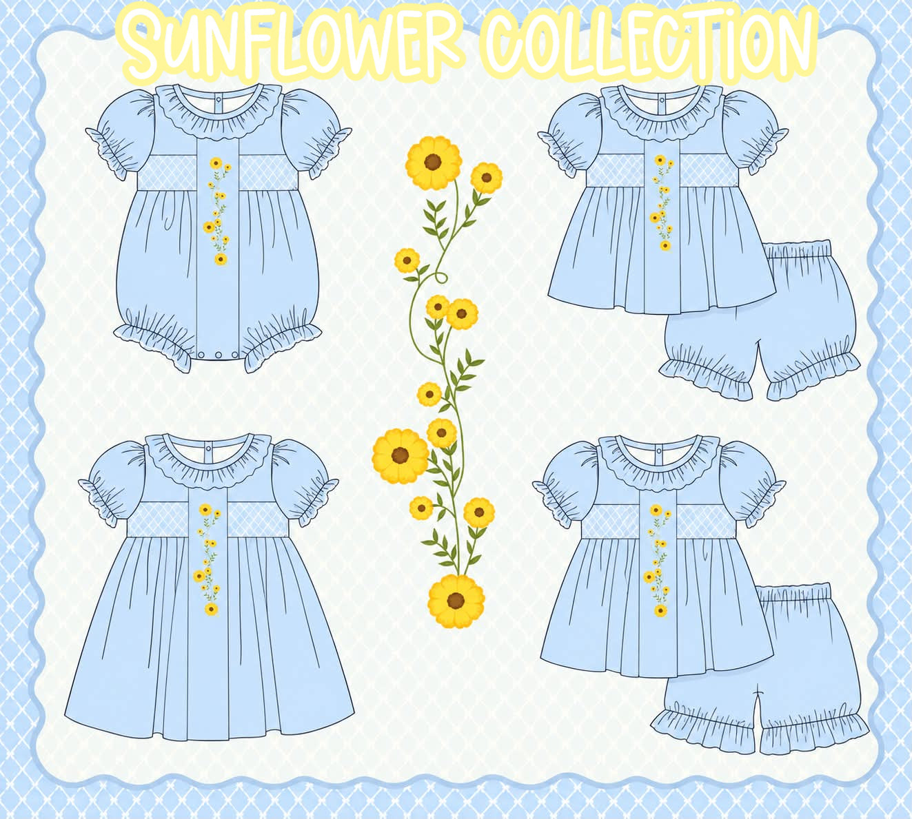 SUNFLOWER COLLECTION-ETA LATE FEB