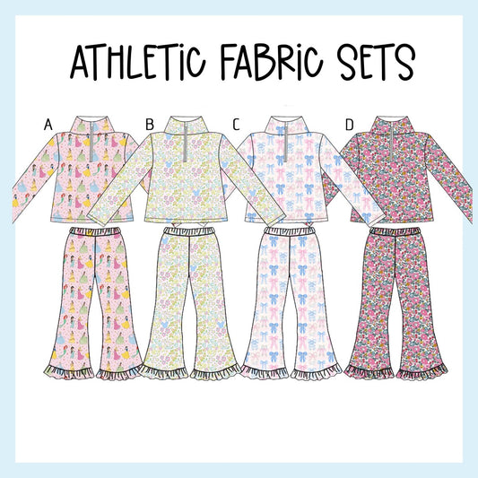 ATHLETIC FABRIC SETS-ETA LATE DEC