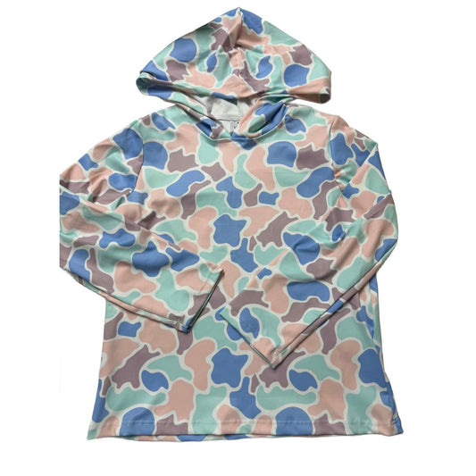 SEASIDE CAMO PERFORMANCE PULLOVER
