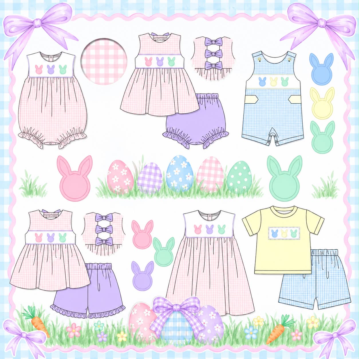 EASTER BUNNY COLLECTION-ETA LATE FEB