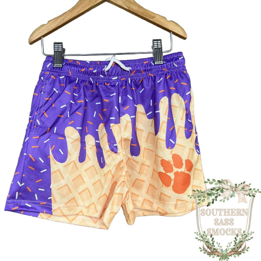 TIGERS DRIP SHORTS
