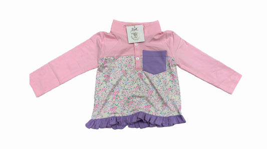 10T FLORAL KNIT PULLOVER, BLANK