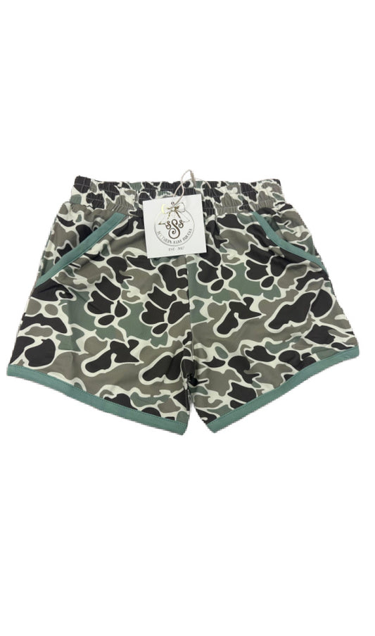10T OLD CAMO  KNIT SHORTS