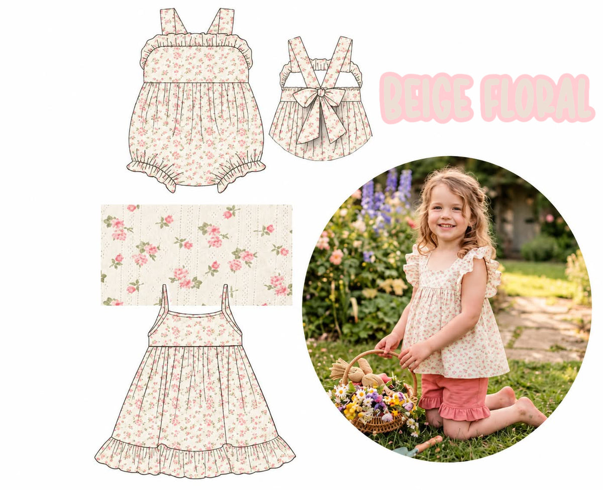 BEIGE FLORAL-ETA APRIL