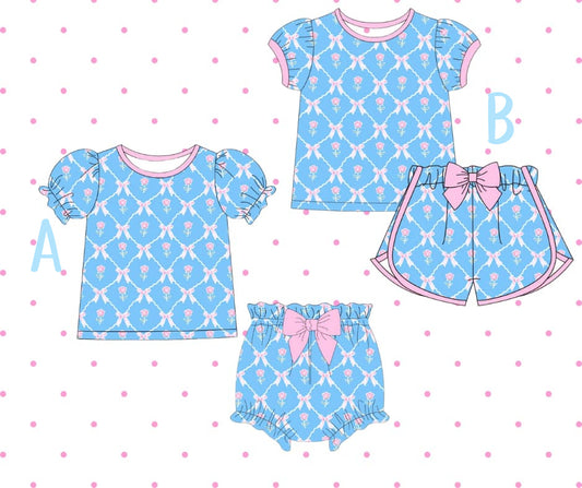 BFPO BOW ROSE BLUE FABRIC COLLECTION (ETA MAY)