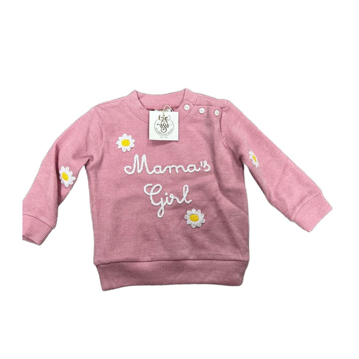 MAMAS GIRL FLORAL SWEATER