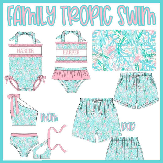 SGS FAMILY TROPIC SWIM COLLECTION - ETA LATE JUNE