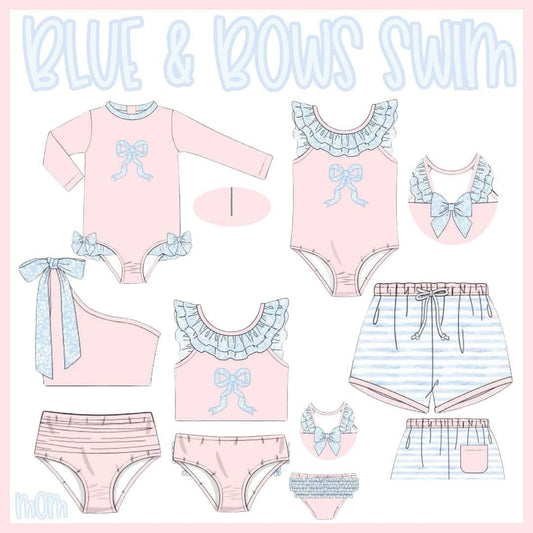 SGS BLUE & BOWS SWIM COLLECTION - ETA LATE JUNE