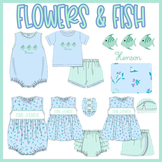 SGS FLOWERS & FISH COLLECTION - ETA LATE JUNE