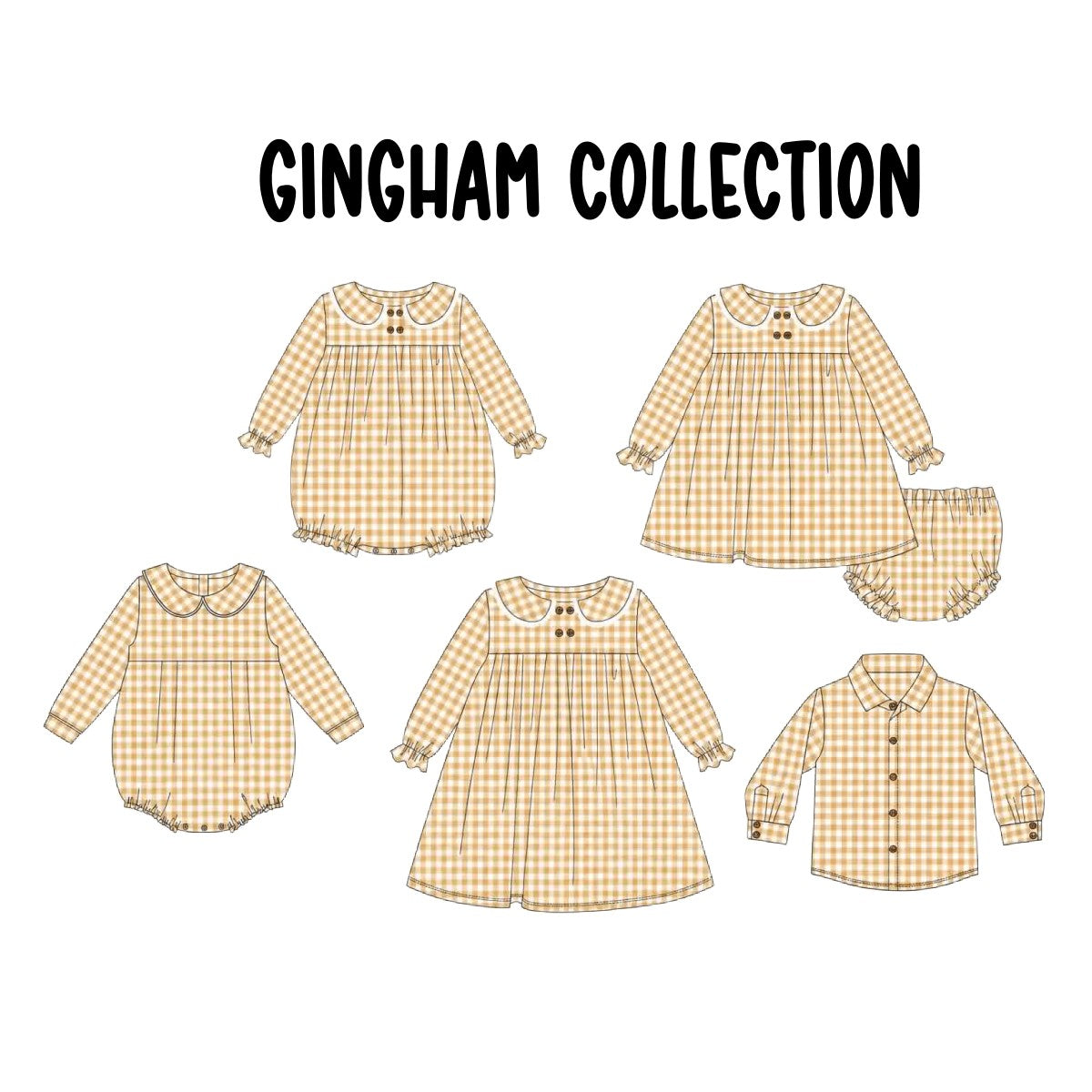 GINGHAM COLLECTION (ETA LATE DEC)