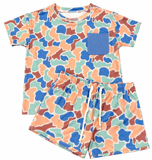 SEASIDE CAMO OVERSIZE SET