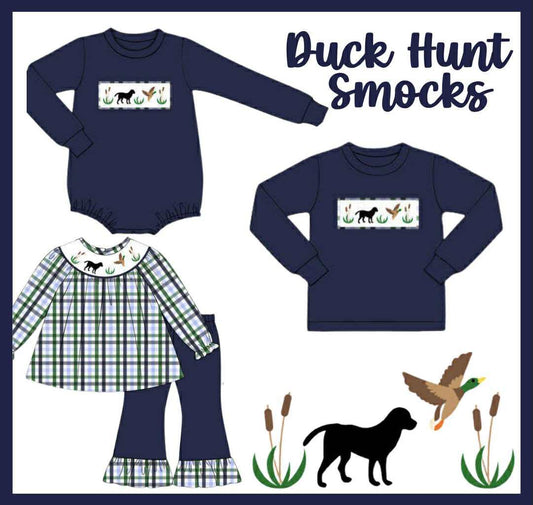 SGS: DUCK HUNT SMOCKED COLLECTION