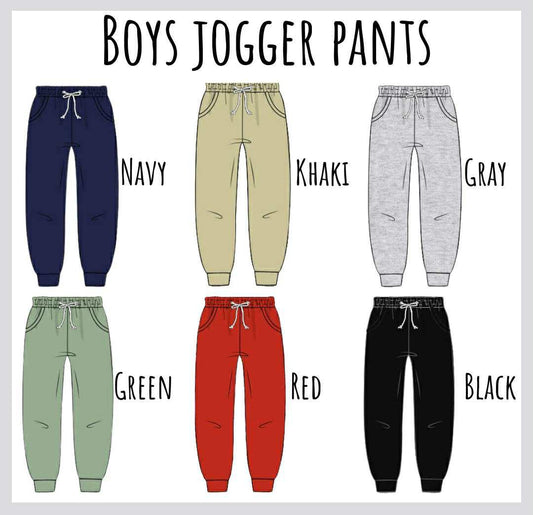 SGS: BOY JOGGER PANTS COLLECTION