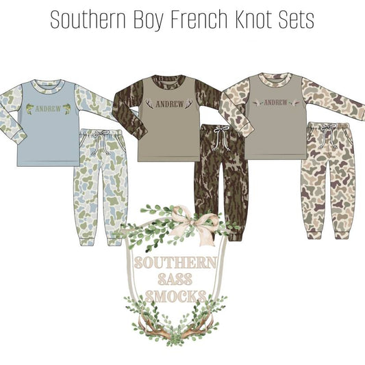SOUTHERN BOYS FRENCH KNOT SET
