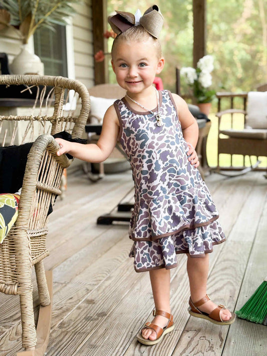 CAMO TENNIS DRESS