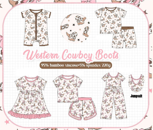 WESTERN COWBOY BOOTS BAMBOO COLLECTION - ETA MARCH