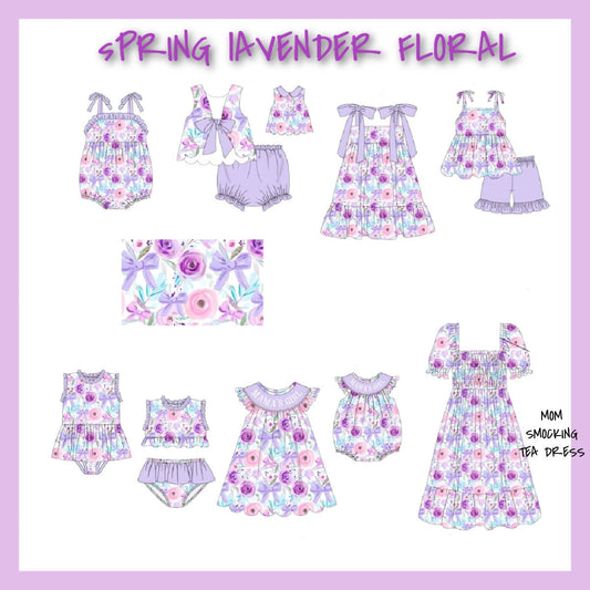 SPRING LAVENDER FLORAL - ETA MARCH