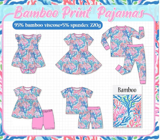 CORAL BAMBOO PJS - ETA MARCH
