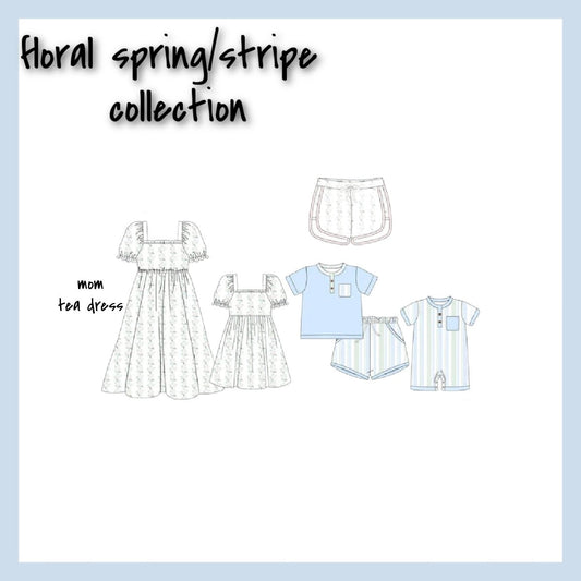 FLORAL SPRING/STRIPE COLLECTION - ETA MARCH