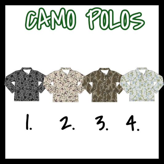 CAMO POLOS