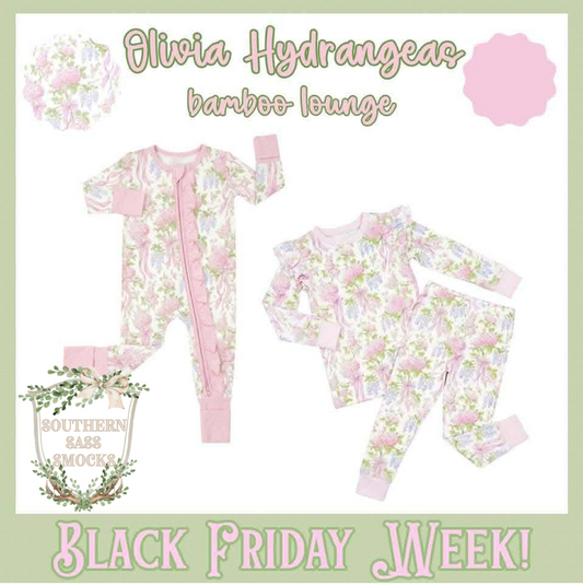 BFPO: OLIVIA HYDRANGEA BAMBOO LOUNGE COLLECTION (ETA MAY)