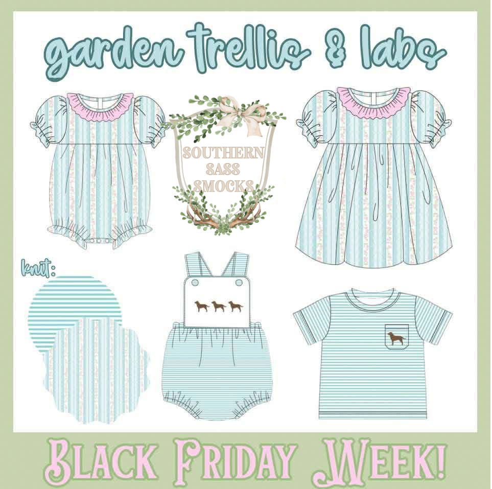 BFPO: GARDEN TRELLIS & LABS COLLECTION (ETA MAY)