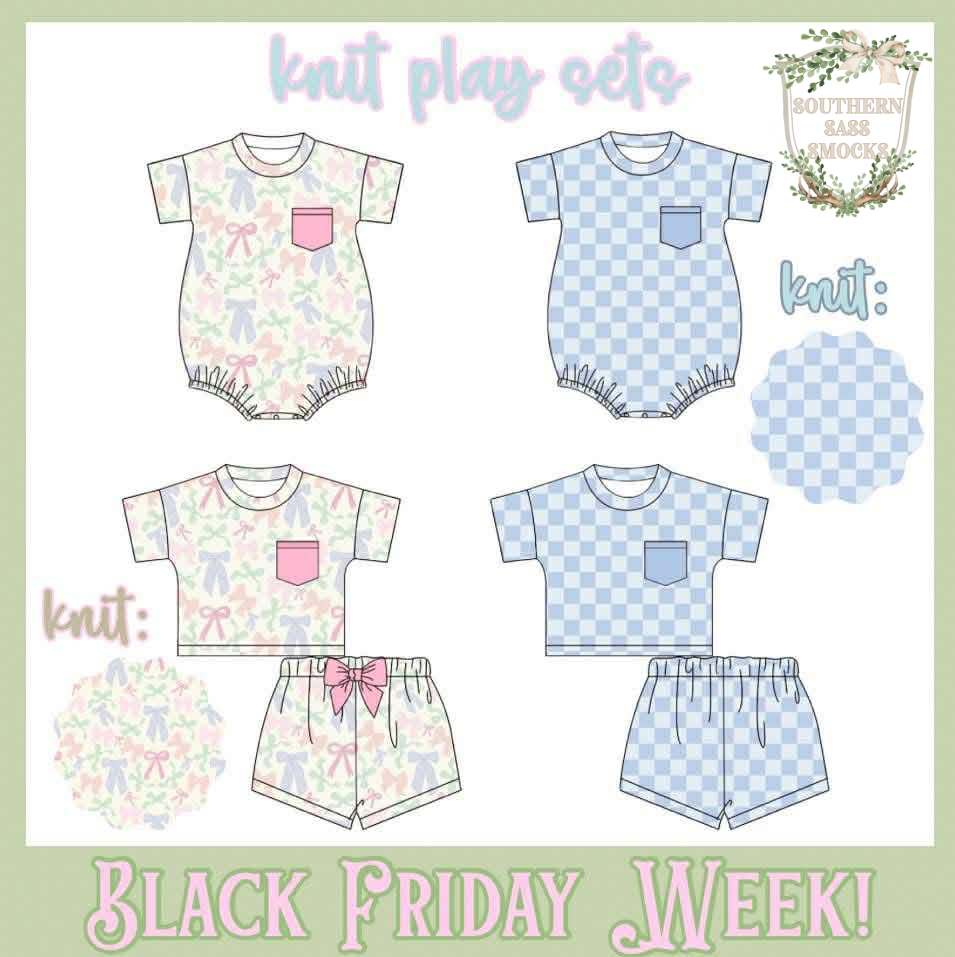 BFPO: KNIT PLAY SETS COLLECTION (ETA MAY)