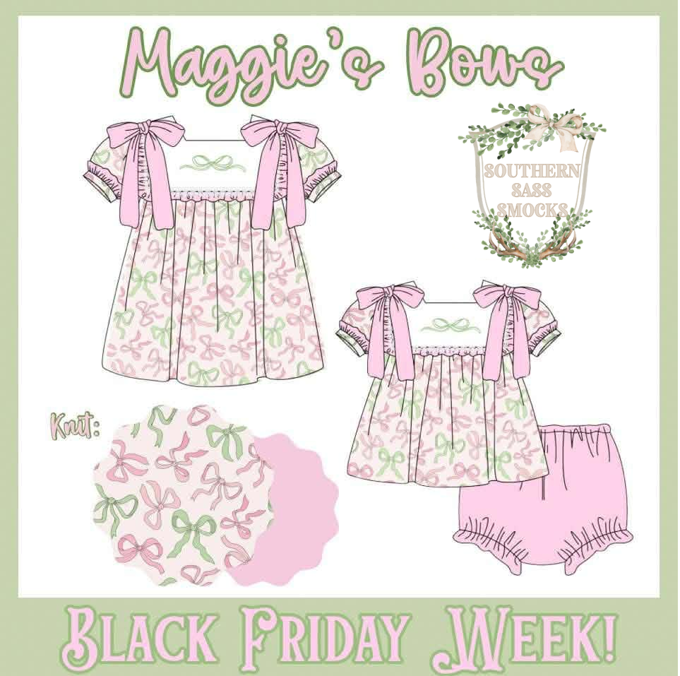 BFPO: MAGGIES'S BOWS COLLECTION  (ETA MAY)