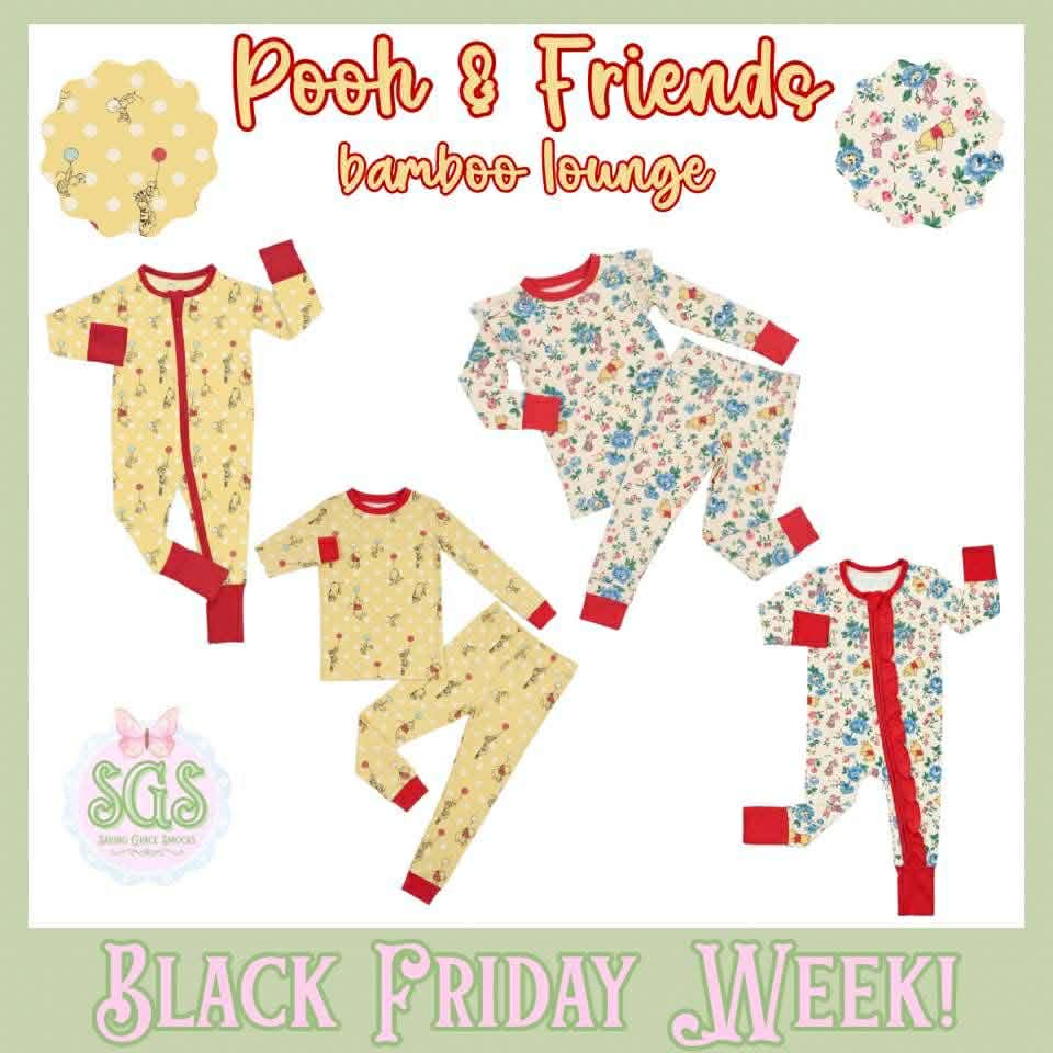 BFPO: POOH & FRIENDS BAMBOO LOUNGE COLLECTION (ETA MAY)