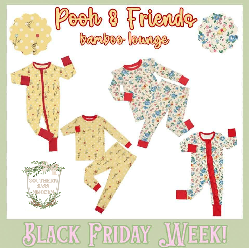 BFPO: POOH & FRIENDS BAMBOO LOUNGE COLLECTION (ETA MAY)
