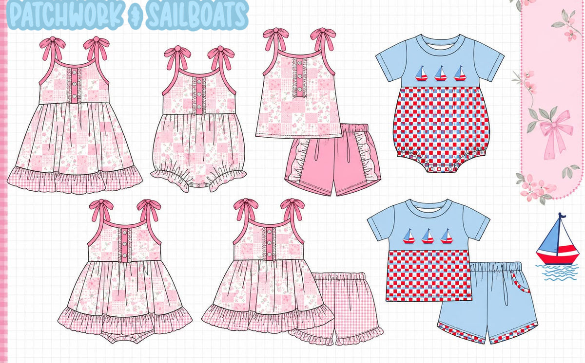 PATCHWORK & SAILBOATS-ETA APRIL