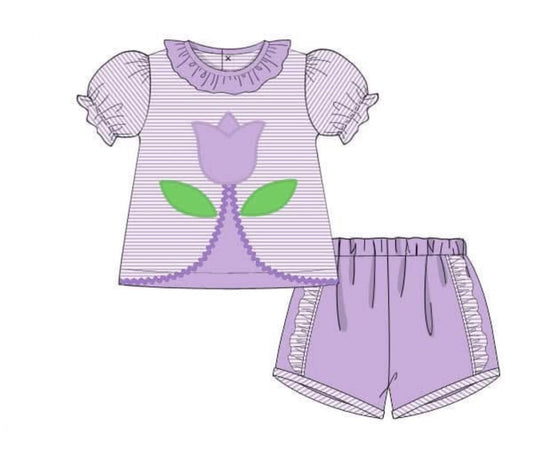 PO 103.5 For the Girls - Tulip Short Set