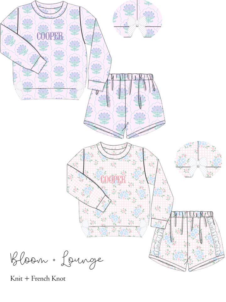 PO: Bloom + Lounge, INLCUDES NAME!