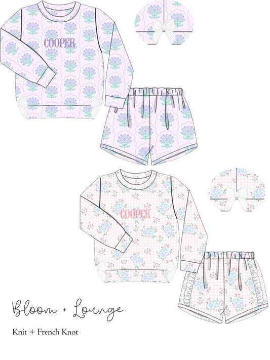 PO: Bloom + Lounge, INLCUDES NAME!