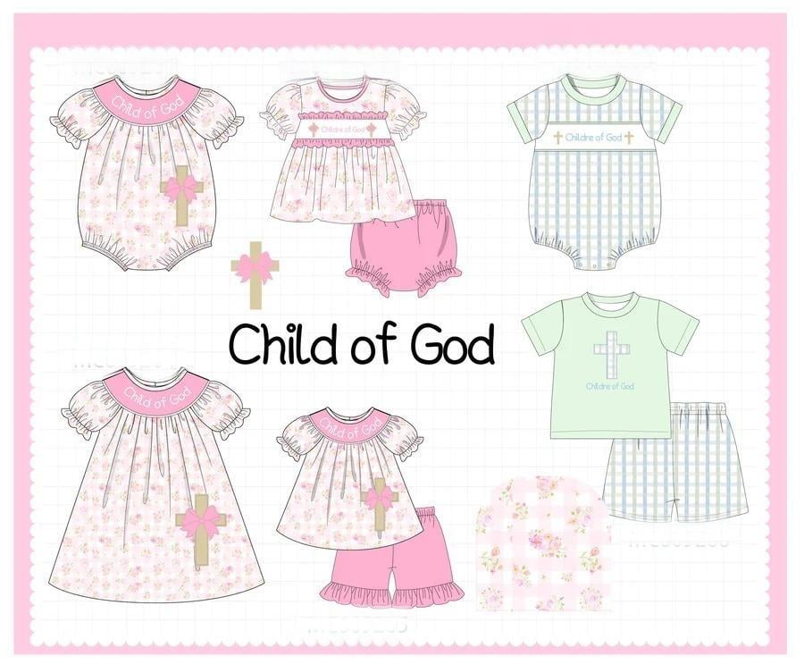 CHILD OF GOD EMBROIDERY-ETA LATE FEB