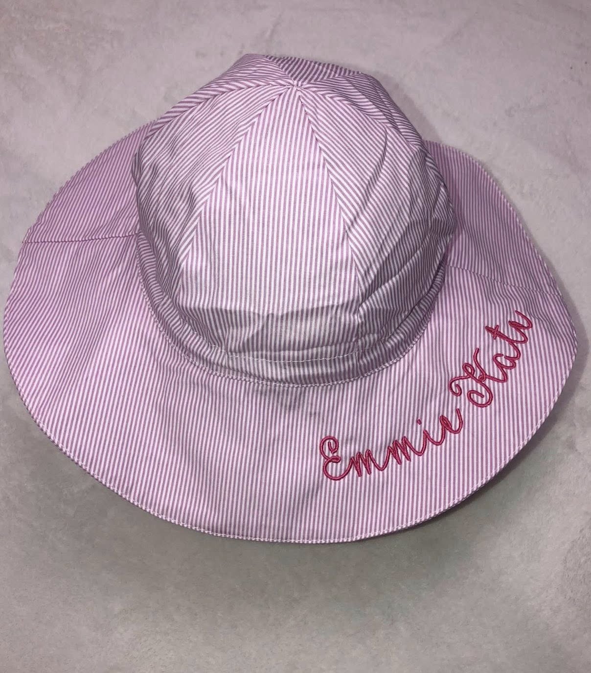 SUN HATS INCLUDES EMBROIDERY