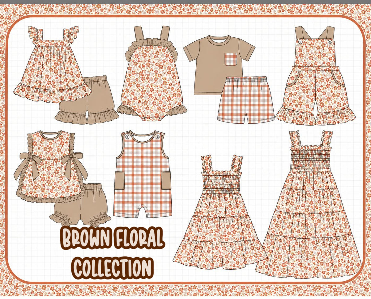BROWN FLORAL-ETA APRIL