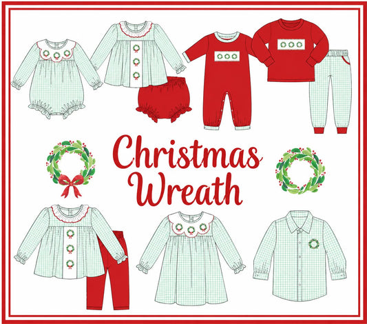 CHRISTMAS WREATH COLLECTION-ETA NOV
