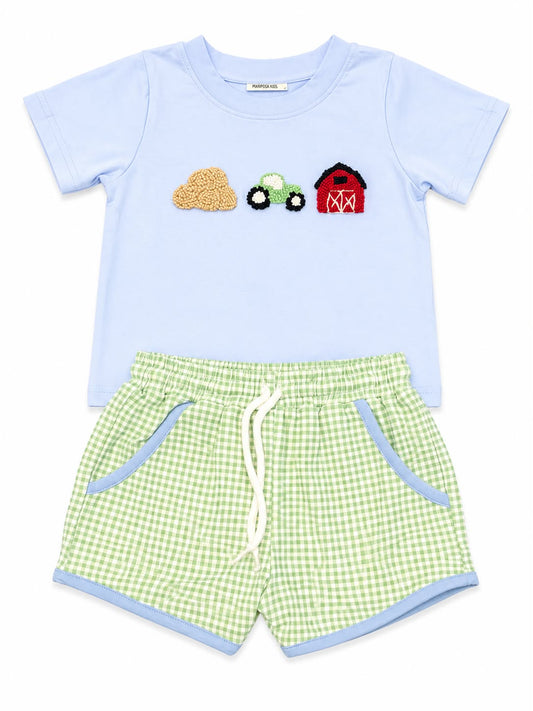 FRENCH KNOT FARM SHORT SET