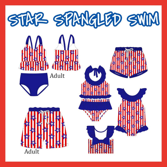 STAR SPANGLED SWIM COLLECTION - ETA APRIL