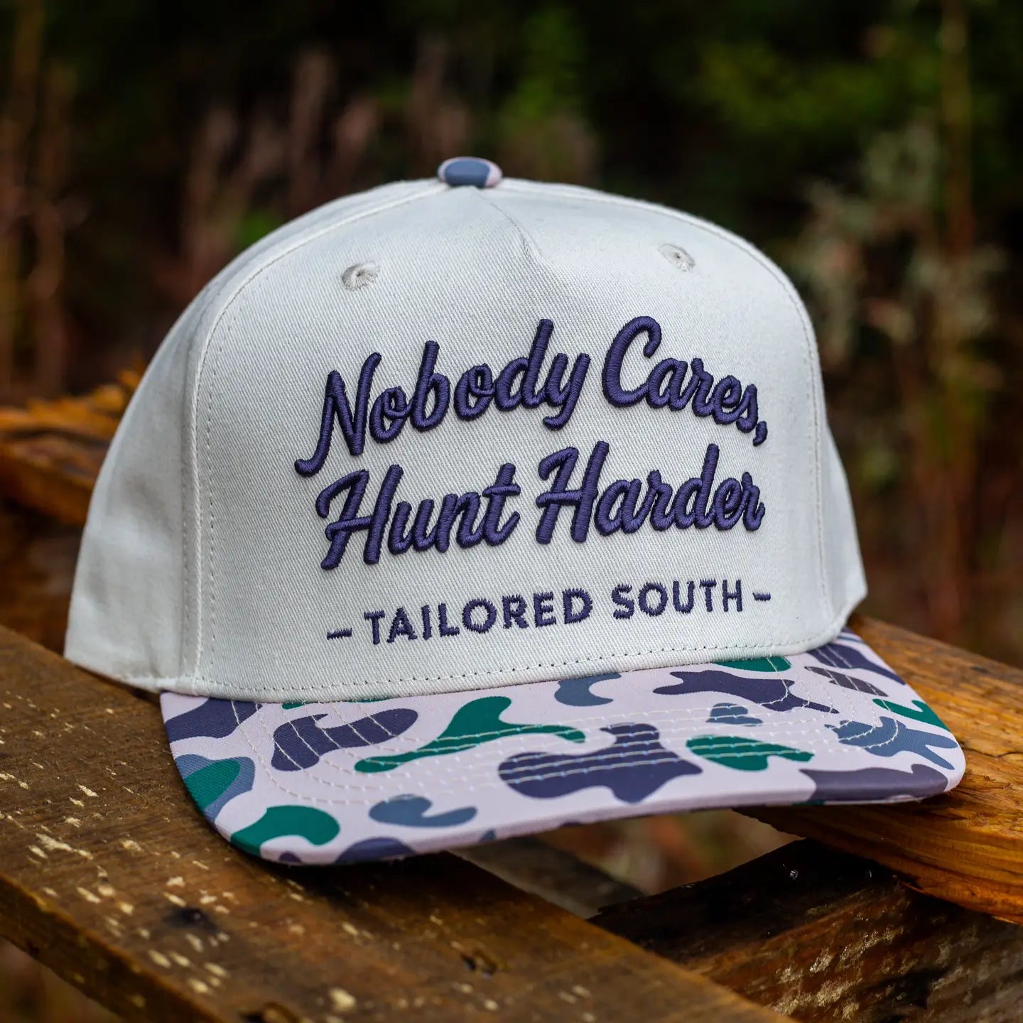 NOBODY CARES HUNT HARDER HAT
