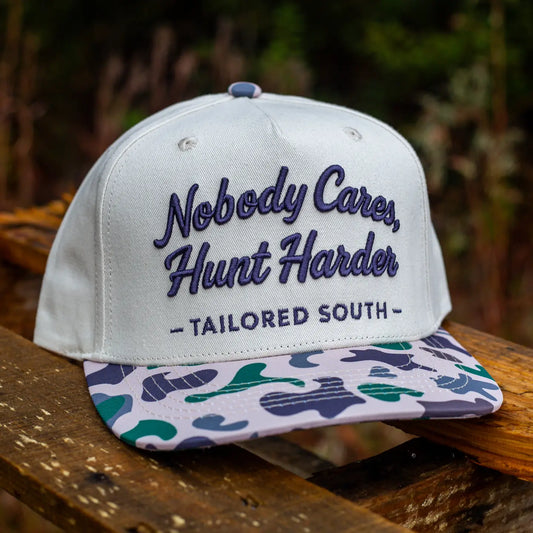 NOBODY CARES HUNT HARDER HAT