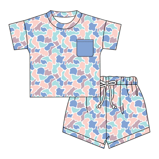 SEASIDE CAMO SHORT SET (ETA SEPT)